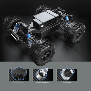 MJX 20208 Hyper Go, Vehículo RC de Alta Velocidad, 1/20, 39KM/H, Todoterreno con Ruedas Grandes, Camioneta con Control Remoto, Juguetes para Niños - Product Image 2
