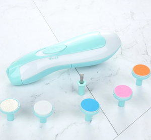 Nuovo Del Bambino di Cura Del Chiodo di Sicurezza Elettrica Nail Clipper Cutter Per I Bambini Neonato Nail Trimmer - Product Image 3