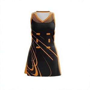 Vestido de Netball para Mujer, Sublimado, Transpirable, de Poliéster, Ropa Deportiva, Jersey Personalizado con Logotipo, Venta al Por Mayor - Product Image 1