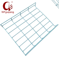 Caisse de câbles en treillis métallique en acier au carbone prégalvanisé, conception panier ouvert, pour la gestion et le dépose des câbles dans les salles de serveurs de centres de données