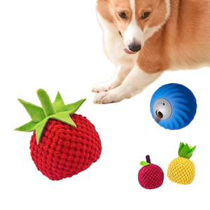 Nouveau jouet de puzzle de balle de fuite électrique pour animaux de compagnie en plastique écologique dents molaires auto-cicatrisantes résistantes aux morsures pour chats et chiens - Product Image 1