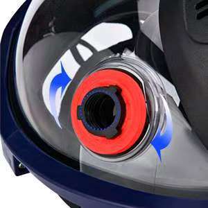 หน้ากากกันแก๊สซิลิโคนเต็มหน้า ได้รับการรับรองมาตรฐาน CE ใช้ซ้ำได้สำหรับงานอุตสาหกรรม ป้องกันสารเคมี ยาฆ่าแมลง ฝุ่นละออง และงานพ่นยาและปรับปรุงอาคาร - Product Image 6