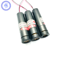 12x45mm 650nm 5mw 3-5v Red Laser Line Module Focus Adjustable Lazer Head