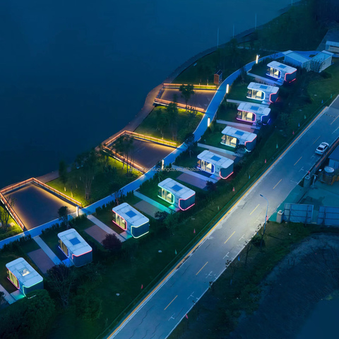 Two Storey Prefabricated Building Container House in Turkey