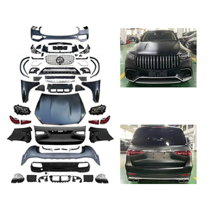 Kit de Carrocería para Modificación de Auto GL X164 2006-2012, Actualización a <span class=keywords><strong>GLS</strong></span> X167, Parachoques Delantero, Parachoques Trasero, Capó, Puerta Trasera, Compatible con BENZ - Product Image 1