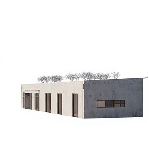 Entrepôt en structure préfabriquée en acier de haute qualité avec surface galvanisée Durée de vie de 50 ans Design moderne - Product Image 1