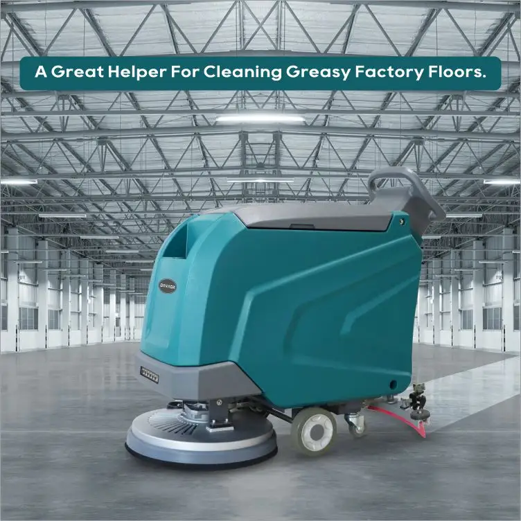 20.8 Inch Industriële Commerciële Elektrische Batterij Aangedreven Tegel Harde Vloer Reiniging Wasdroger Machine Prijs