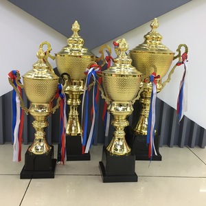 Metal <b>Trophies</b> 51CM 47CM 43.5CM 38CM <b>Engraving</b> Durable For Competitions And Awards - Product Image 1