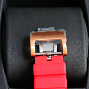 Nuevo Reloj Mecánico 2025 Rm con Caja de Cerámica Blanca en Forma de Barril, Esfera Esqueletizada, Diseño de Armadura Samurai y Tourbillon, Reloj de Pulsera Deportivo de Lujo - Product Image 5