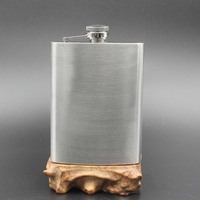 14 5 6 7 8 9 10 18 oz gallon Bouteille d'alcool Mâle viski Whisky Pot de vin Bouteille Portable Poche extérieure en acier inoxydable Hip Flask