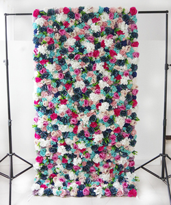 Pannello Decorativo Floreale 240x240cm, Tenda da Appendere, Decorazione per la Casa, Parete di Fiori Artificiali Fatta a Mano - Product Image 4