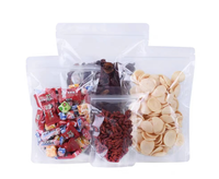 Pochette Doypack debout en plastique personnalisée 3.5g 7g 14g 28g Sacs en mylar PE anti-odeur avec logo pour usage alimentaire et industriel
