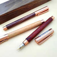 Kit de fabrication de stylo roller en bois Turners - Fournitures d'écriture DIY pour étudiants avec tube en laiton et pièces de stylo à un seul corps