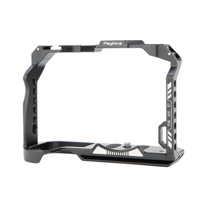 Peyinco Camera Cage For Canon EOS R7 Aluminum Alloy Full Surround Vlog Mounting <b>Frame</b> With Built In <b>Selfie</b> Stick - Product Image 1