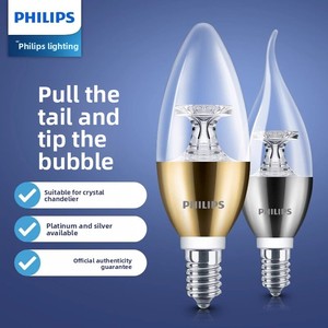 Bombilla <span class=keywords><strong>LED</strong></span> para Velas E14, Bombilla de Bajo Consumo con Rosca Pequeña, 3W/5W/35W, para Uso en Jardín - Product Image 1
