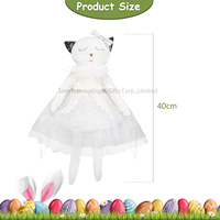 Nouvel Arrivage : Peluche chat assis, design Pâques, pour décoration de fête, élégante et mignonne, Ningbo SOTE Polyester
