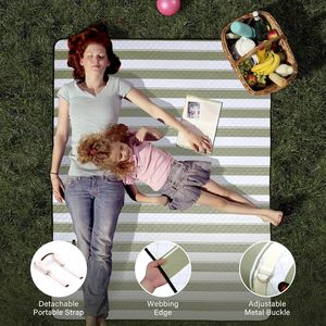 Good Price Custom Design Waterproof Picnic Blanket Portable <b>Foldable</b> <b>Beach</b> Mat for Outdoor Activities - Product Image 6