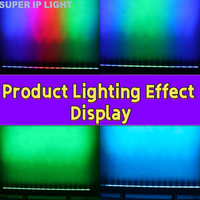 Barre lumineuse à matrice de points LED DMX 12 pièces avec effets de stroboscope RGBW et de poursuite de pixels pour bars, clubs et soirées