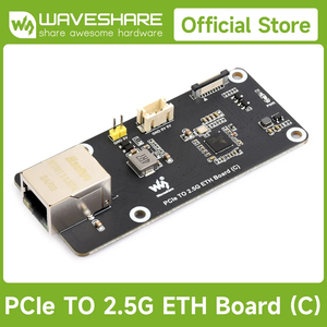บอร์ด Waveshare PCIe TO 2.5G ETH (C) สำหรับ Raspberry Pi 5 รองรับระบบปฏิบัติการ Raspberry Pi OS ไม่ต้องใช้ไดรเวอร์ เสียบแล้วใช้งานได้ทันที K701 - Product Image 3