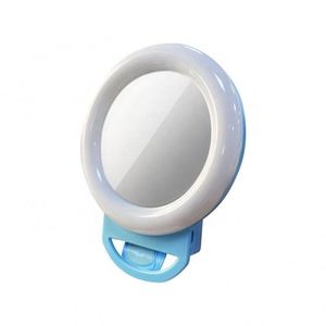 Anillo de Luz LED RGB con Clip para Teléfono Móvil, Fotografía, Selfie, Iluminación de Bolsillo para Transmisiones en Vivo, Venta al Por Mayor de Fábrica - Product Image 1