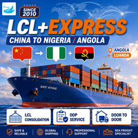 Agente de Transporte Marítimo de China a Nigeria/Angola, LCL + Envío Exprés, Transporte Marítimo Puerta a Puerta DDP, Transporte Marítimo a Luanda