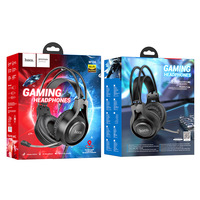 Hoco W103 Headset Gaming Berkabel Over Ear dengan Unit Speaker 40mm Kontrol di Kabel PC Esports
