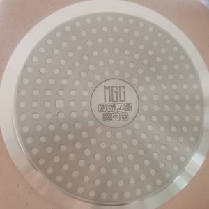 MGC Kitchen Classic Serie Rumana Olla para sopa 20/24/26/28/30/32 cm Recubrimiento de mármol Juegos de utensilios de cocina Material metálico inferior de inducción - Product Image 6