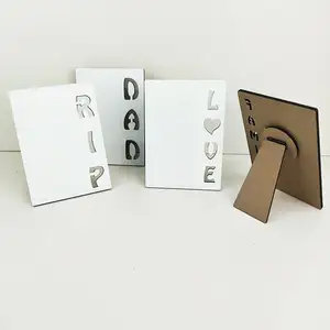 RIP LOVE FAMILY DAD Good Quality Sublimation MDF Photo Frame