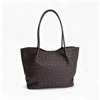 Sac fourre-tout en paille tressée avec pochette intérieure, grand sac à main léger pour les trajets quotidiens, personnalisation OEM disponible