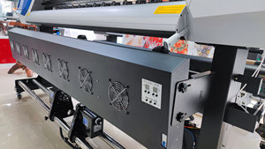 Sinh thái dung môi máy in phun 72 inch lớn Định dạng 2 * i3200 đầu in <span class=keywords><strong>plotter</strong></span> cho Vinyl Flex biểu ngữ Áp phích Vải Bọc Xe in ấn - Product Image 6