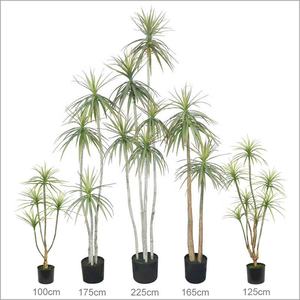 Plantas Artificiales de Alta Calidad, Dracaena, Yucca, Bonsái Falso, Árboles Artificiales para Decoración de Proyectos de Paisajismo - Product Image 2