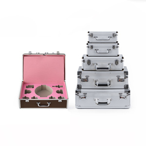 Custom Hard Carrying Storage Flight Lock Briefcases Aluminum <b>Tool</b> Cases <b>Box</b> With EPE/EVA <b>Foam</b> Custom Aluminum <b>Tool</b> Case Custom - Product Image 3