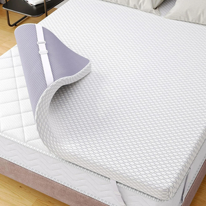 3 इंच 7-ज़ोन अंडे क्रट मेमोरी गद्दे फोम टॉपर रानी आकार 2 इंच कूलिंग जेल संक्रमित गद्दे - Product Image 4