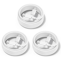 Haute qualité 3A charge rapide type C câble USB 1m 2m PVC veste Transmission de données pour IOS ordinateur chargeur batterie externe