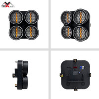 Luz Cegadora LED RGBW de 4 Ojos COB para Escenario con Control DMX512, Alto CRI 95 para Fiestas, DJ y Discotecas