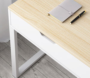 <span class=keywords><strong>Scrivania</strong></span> Salvaspazio per Computer, Ideale per Lavorare da <span class=keywords><strong>Casa</strong></span>, <span class=keywords><strong>Scrivania</strong></span> Bianca con Cassetti, Tavolo per Arredamento Commerciale - Product Image 6