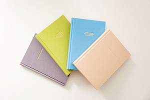 Impression personnalisée Design <span class=keywords><strong>tissu</strong></span> planificateur quotidien lin Sublimation Mindfullness soins personnels Gratitude Journal pour les femmes - Product Image 5