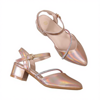 Chaussures de danse de salon pour filles avec talon carré en diamant, semelle en caoutchouc à talon bas, chaussures de performance salsa en plein air, chaussures de scène tendance