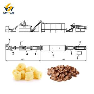 Double-shaft extruded & puffed <b>snack</b> <b>corn</b> maize extrusion production factory blender extruder dryer and packer - Product Image 1