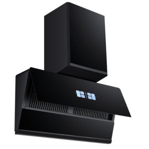 Puissant 900mm noir enduit 7-forme <span class=keywords><strong>cuisine</strong></span> <span class=keywords><strong>hotte</strong></span> électrique mural pour ménage hôtel Garage <span class=keywords><strong>tuyau</strong></span> en acier inoxydable - Product Image 4