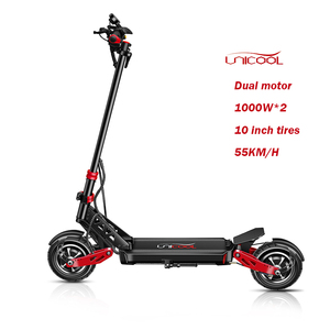รถสกู๊ตเตอร์ไฟฟ้าพับได้ E-Scooter ไฟฟ้า2000W พร้อมที่นั่ง Unicool Adult <span class=keywords><strong>Vdm</strong></span> 10 60กม./ชม. ปิดถนนสกู๊ตเตอร์ไฟฟ้า - Product Image 1