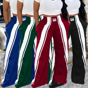 Calças e Saias Femininas JL342: Calças Casuais Soltas e Versáteis de Perna Larga para Mulheres - Tendência Boutique - Product Image 1