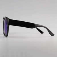 Lunettes de soleil Feirong à prix abordable, personnalisables avec logo, monture ronde classique, cadeau promotionnel, verres PC UV400