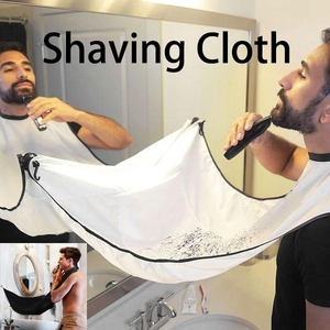 Meilleures ventes Tablier de rasage pour homme Marque privée Tablier à barbe Outils de soin de la barbe Tissu de rasage avec deux ventouses - Product Image 3