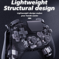 Manette de jeu sans fil pour PS4 avec bouton arrière programmable, manette de jeu pour console PlayStation 4
