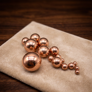 High Purity Pure Solid <strong>Copper</strong> Ball For Precise Instruments Heat Dissipation Medium Electrical UseManufacturingBearingApplication - Product Image 1