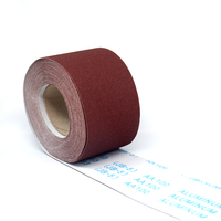 Rouleau de papier de verre d'oxyde d'aluminium personnalisable OEM Rouleaux abrasifs pour le meulage dans l'automobile et le travail du bois