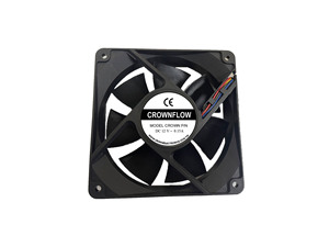 Ventilador Axial AC Crown 12038 SERVERT2 con Rodamiento de Bolas, Aspas de Plástico, Personalización OEM/ODM para Fuente de Luz - Product Image 5