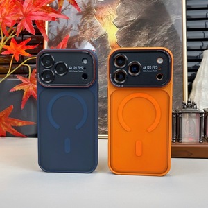 เคสโทรศัพท์มือถือระบบแม่เหล็กสีด้านของแท้สำหรับ iPhone 17 Air 16 15 14 PRO MAX Ai มีปุ่มแปลงกรอบกันกระแทก - Product Image 2