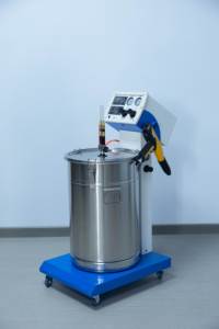 <span class=keywords><strong>Machine</strong></span> de pulvérisation manuelle durable pour <span class=keywords><strong>la</strong></span> peinture en poudre des composants industriels - Product Image 5